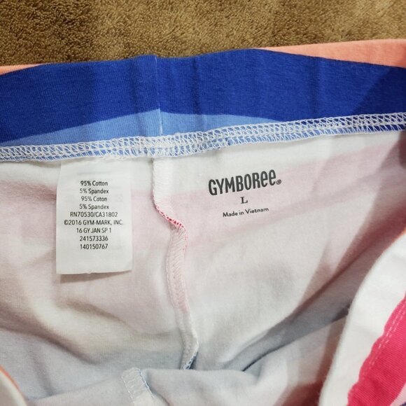 Gymboree, Size L, Girl's Multicolor Stretchy Leggings - Picture 3 of 4